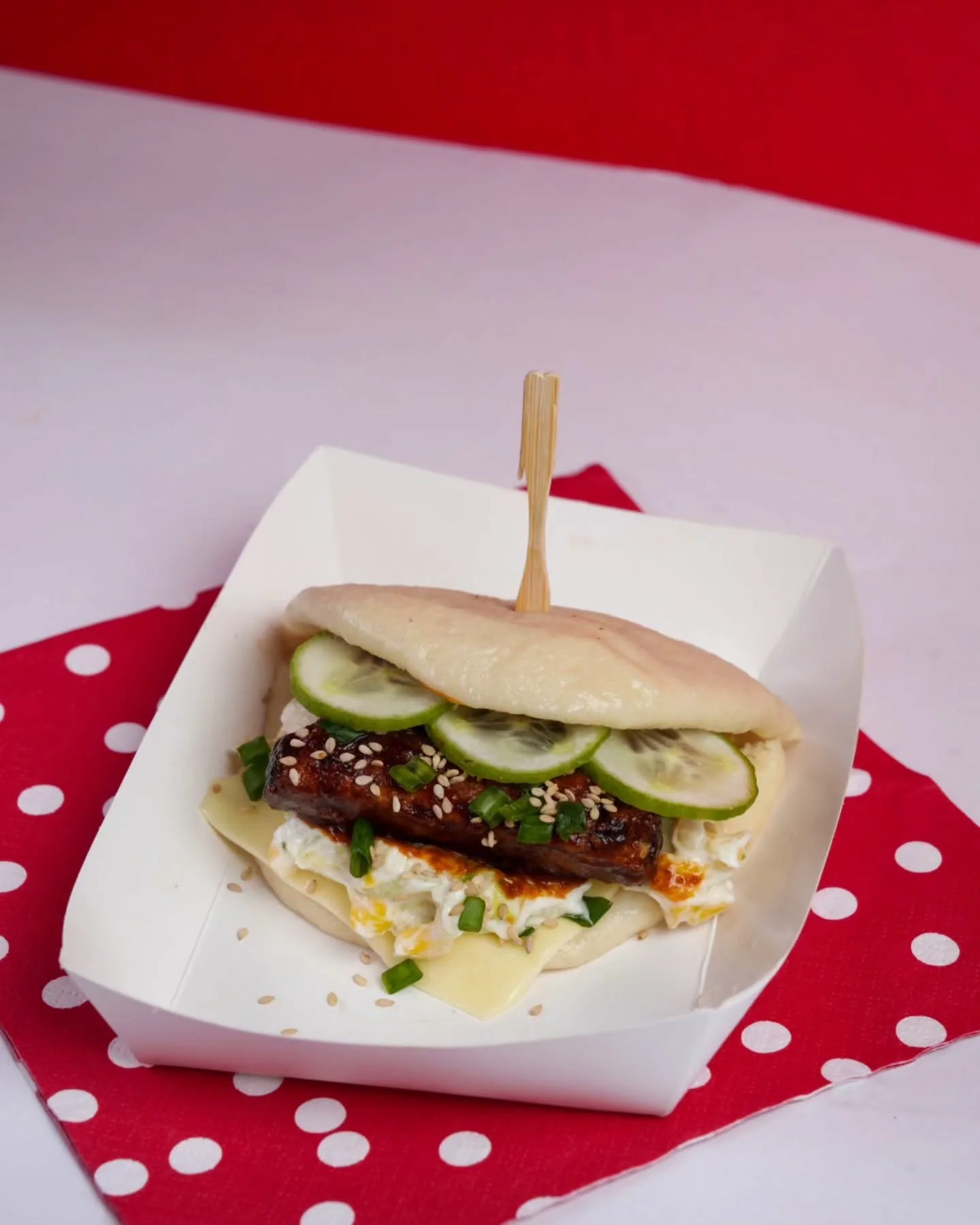 Dinng® Bao — Pillowy, twice-crisped, fully loaded.