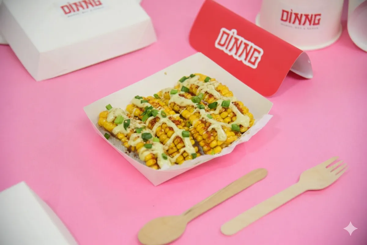 Dinng® Corn Ribs — Peri-peri crispy corn ribs